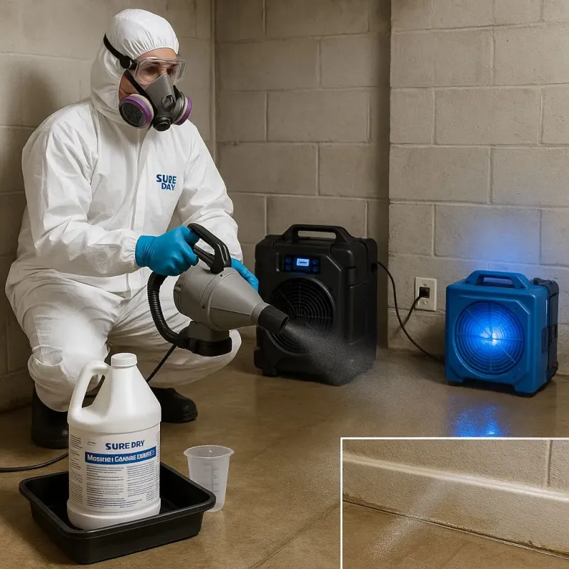 Sanitization and Odor Removal process in Lake Meade, PA