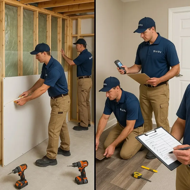 Repairs and Reconstruction process in Lake Meade, PA